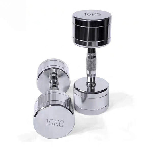 Pure Steel Home Fitness Electroplating Dumbbell Gym Equipment Success