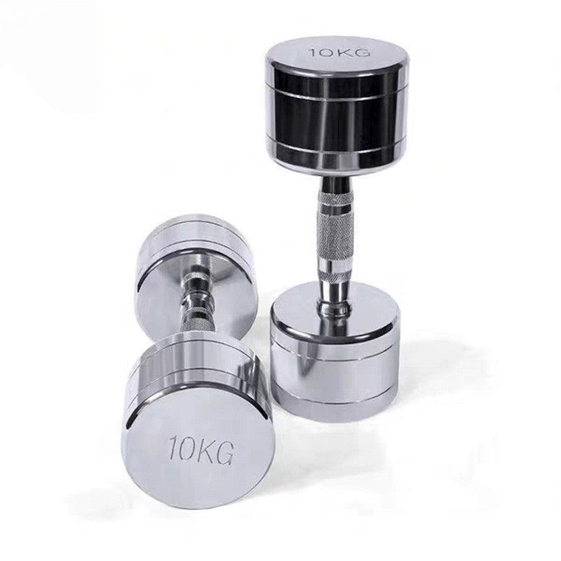 Pure Steel Home Fitness Electroplating Dumbbell Gym Equipment Success