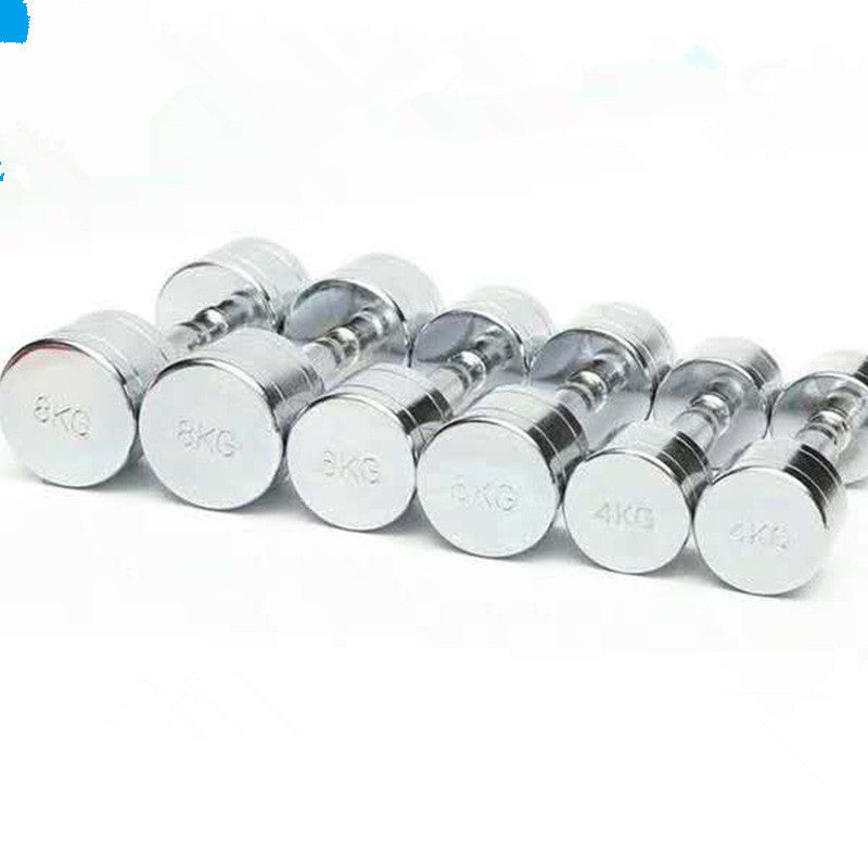 Pure Steel Home Fitness Electroplating Dumbbell Gym Equipment Success