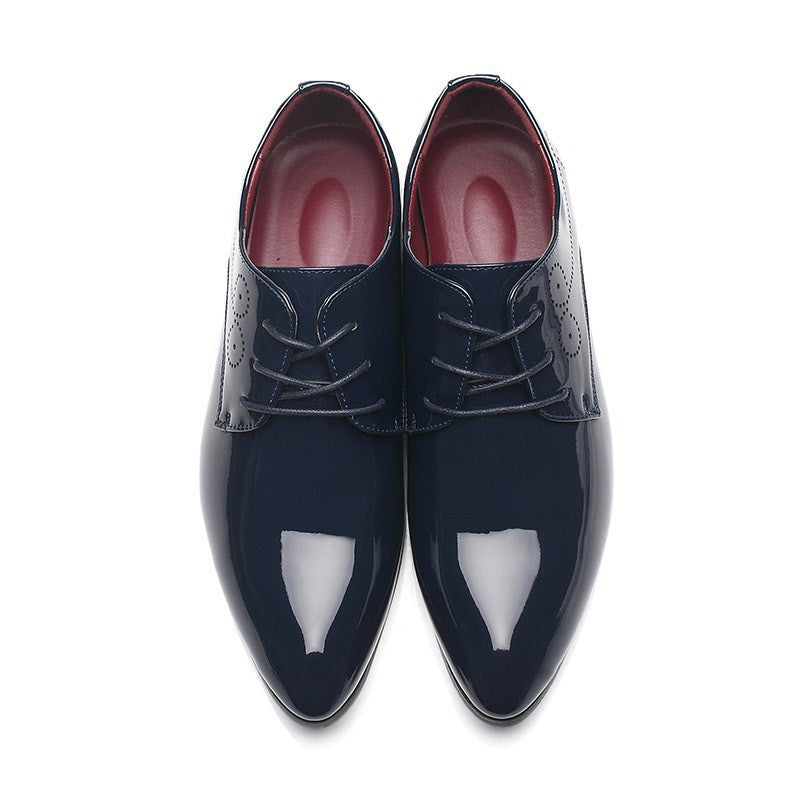 Men Leather Shoes Men Business