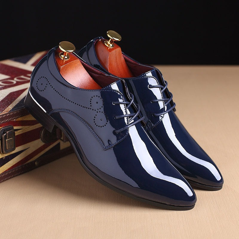Men Leather Shoes Men Business