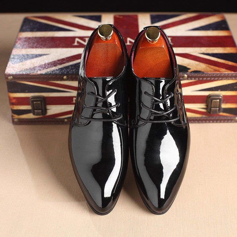 Men Leather Shoes Men Business