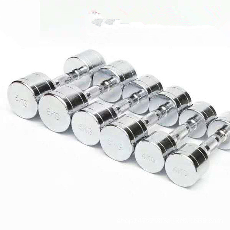 Pure Steel Home Fitness Electroplating Dumbbell Gym Equipment Success