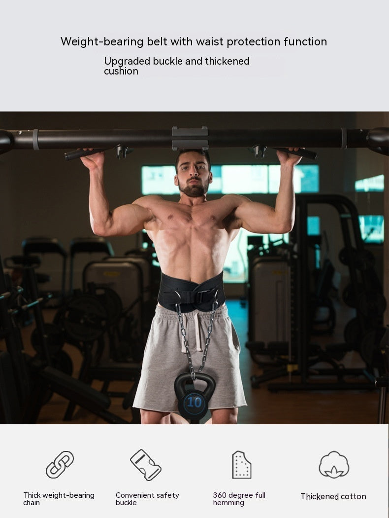 Belt Men's Pull-up Single Parallel Bars Gym